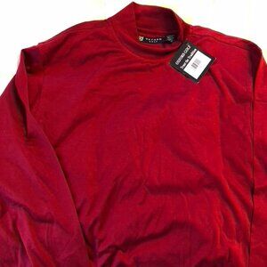 Oxford Golf Cranberry Long Sleeve shirt